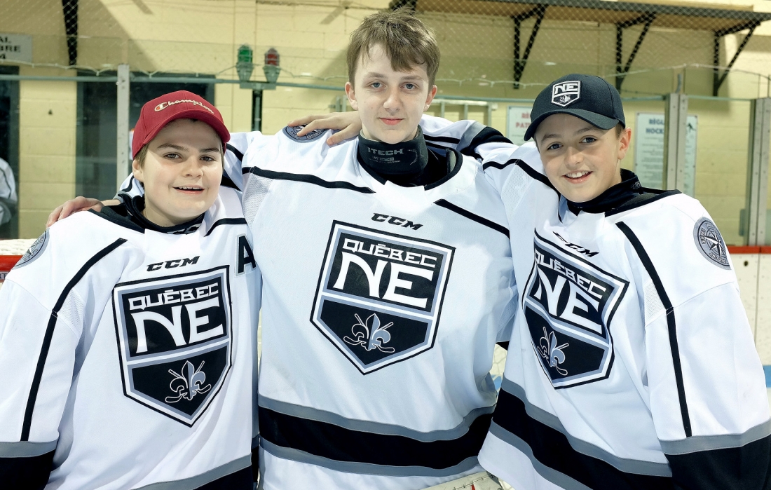 Trois barons parmi les Barons ! – Photo Pierre Rochette